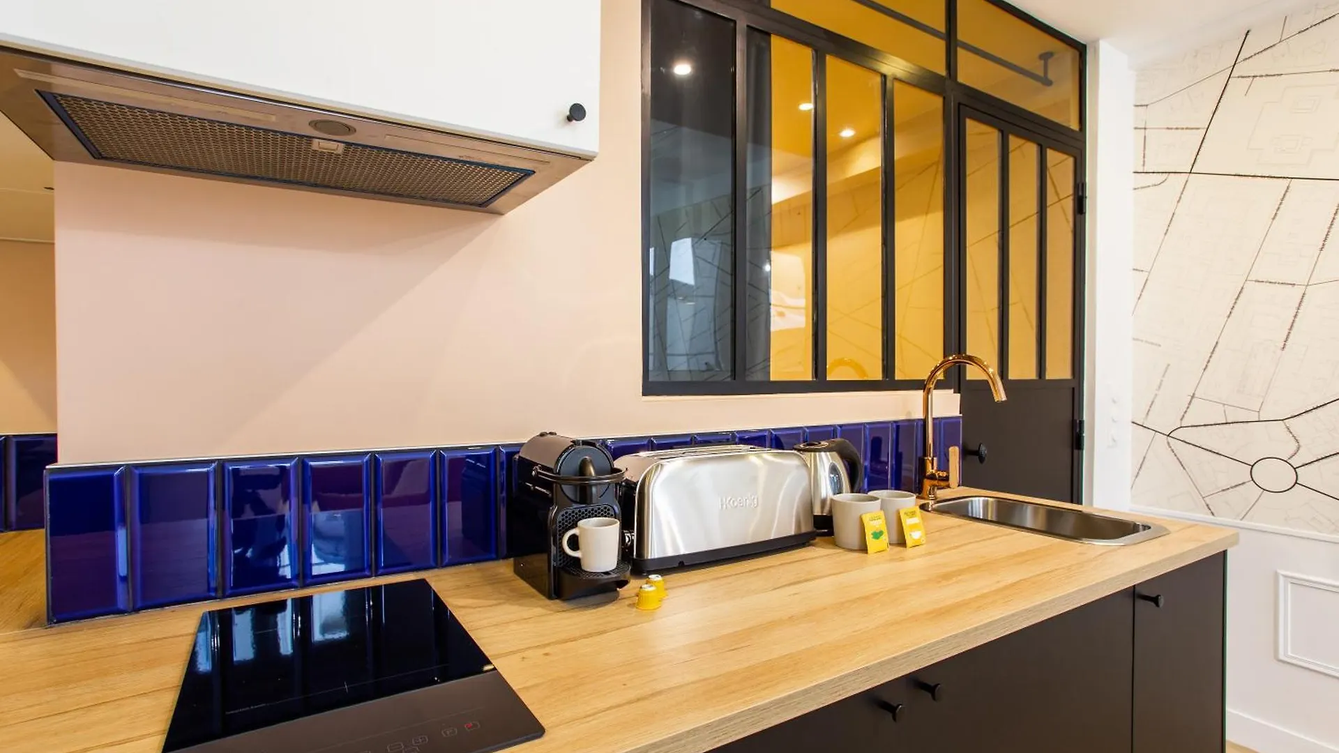 شقة Chic - 1bdr Porte Saint-denis